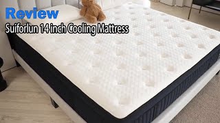 Suiforlun 14 inch Cooling Mattress Review  Watch before you buy [upl. by Leipzig761]