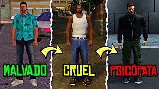 ¿Qué tan Crueles son los Protagonistas de GTA [upl. by Walt383]