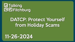 DATCP  Protect Yourself from Holiday Scams [upl. by Novrej892]