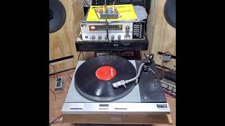 THORENS TD 125 amp ORTOFON RS 212 TONEARM amp THE FISHER 250T amp ALTEC LANSING 605 MOVING COIL SOUND 60s [upl. by Diarmid]