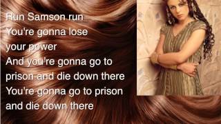 Run Samson Run  Lowell Lundstrom  lyric video [upl. by Ahseenal506]