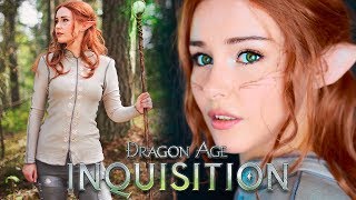 Inquisitor LavellanElven Makeup Tutorial  Dragon Age [upl. by Leerzej]