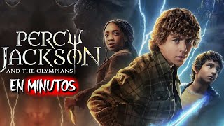 PERCY JACKSON Y LOS DIOSES DEL OLIMPO  RESUMEN [upl. by Codie]