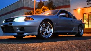 R32 Skyline GTR straight pipe straight exhaust reving [upl. by Tik]