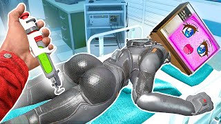 TV WOMAN NEW LOVE STORY 17  TV Man Saves TV Woman in Garrys Mod [upl. by Adihsar583]