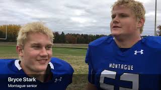 Highlights reaction from Montague’s 4814 district finals win over Newaygo [upl. by Rebmyt]