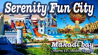 Serenity Fun City 5 Makadi Bay  Water Park Hurghada  Hotel Tour [upl. by Imeon745]