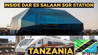 INSIDE TANZANITE TRAIN STATION  DAR ES SALAAM 🇹🇿 [upl. by Goren]