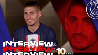 🗣️🎙️ INTERVIEW  Marco Verratti ❤️ 10YearsWithMarco 💙 [upl. by Zarla780]