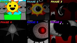 Phase 1 VS Phase 2 VS Phase 3 VS Phase 4 VS Phase 5 VS Phase 6 in Incredibox Sprunki [upl. by Evonne]