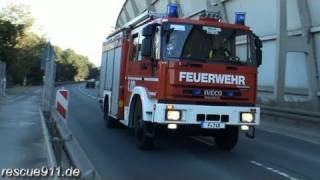 2x LF 106  LF 16 FF Frankfurt  MTW Katastrophenschutz [upl. by Ycrem617]