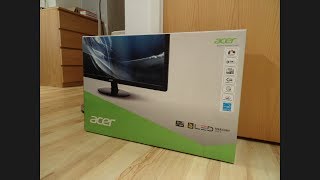 Unboxed  Acer 27quot LED Monitor model number S271HL [upl. by Cinom]