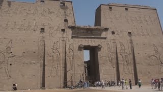 Temple of Edfu at Edfou  Egypt [upl. by Ecinnaj]