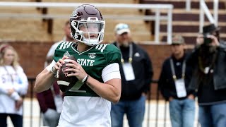 Every play from Mississippi State’s Spring Game 2024 [upl. by Akerboom738]