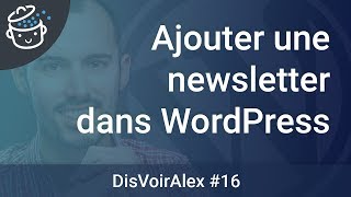 DVA16  Comment intégrer une newsletter dans WordPress [upl. by Alage]