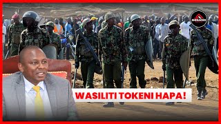 UNSEEN DRAMA RUTOS TROOPS CHASED AWAY IN EMBU BY GACHAGUAS GOONS [upl. by Siuqramed231]