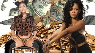 Nicki Minaj vs Rihanna  Rich Life Net Worth 2018 Who is richer [upl. by Nolad]