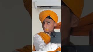 pagg dastar tutorial tutorial shorts sikh sardari sardar waheguruji popular viralshorts [upl. by Siramad865]