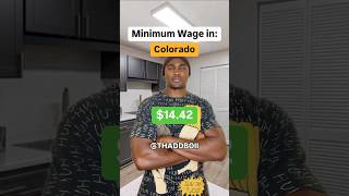 Minimum Wage in different states👀 minimumwage wages salary [upl. by Nnyleahs]