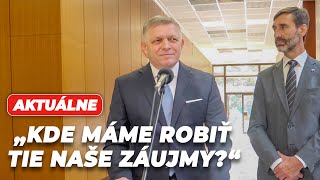 Fico o opozícii „S Ruskom nemáme komunikovať do Číny nemáme ísť Tak čo chcú“ [upl. by Hazeefah]