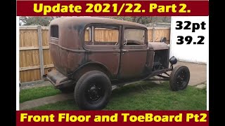 Marts Garage update 2021Ep22 New floor for the 32 sedan Part2 [upl. by Irod]