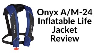 Onyx AM24 Inflatable Life Jacket review [upl. by Narag]