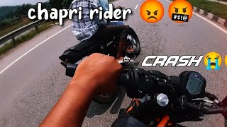 Super Bike Accident 😭 Ho giya 🥹 Shub khatem ho giya  total loss accident of bike accident [upl. by Notyap131]