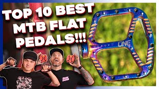 Top 10 Best Mountain Bike Flat Pedals Some of our Favorite Aluminum and Composite Picks [upl. by Ledeen101]