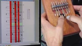 Greensleeves on 8Note Kalimba [upl. by Elsworth]