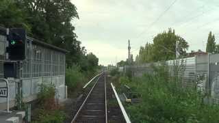 SBahn Berlin  Führerstandsmitfahrt S25 Teltow Stadt  Priesterweg Br 481HD 1080p [upl. by Bullion]