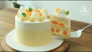 Ultimate Eggless Mango Cake Recipe  Mango Cream [upl. by Standush89]