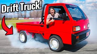 Drifting my Crotch Rocket Swapped Mini Truck [upl. by Cletis]