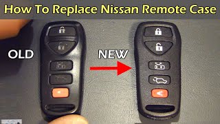 How to Replace Nissan Remote Case [upl. by Aryahay]