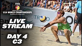 World Championship  U19 Beach Volleyball 2024  Round of 16  Court 3 [upl. by Kohler]