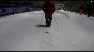 Indoor Monoskiing  Snowworld Landgraaf 2018 [upl. by Lerrehs]