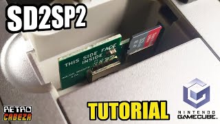 Cómo cargar homebrew en una GameCube sin modificar SD2SP2 Tutorial [upl. by Wagner]