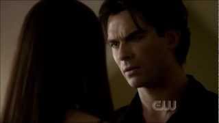 Diários de um vampiro 4 X 01 Damon e Elena [upl. by Justin]