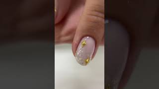 beautiful gradient  metal details maybe need a video about making it nailart nails naildesign [upl. by Radu]