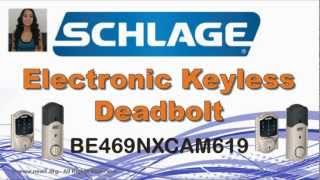 Schlage Deadbolt  Schlage Electronic Deadbolt Review [upl. by Onairot]