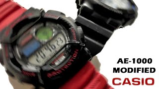 Casio AE1000W Review and Mod [upl. by Nodyarg]