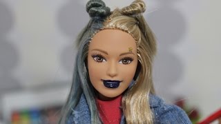 Barbie Danla Bilic Dönüşümü  Barbie Saç Tasarım Makyaj ve Giydirme  Bidünya Oyuncak [upl. by Goeger]