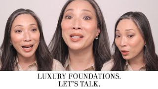 TOP 3 LUXURY FOUNDATIONS IN EVERY FOUNDATION CATEGORY 🥳 [upl. by Waly]