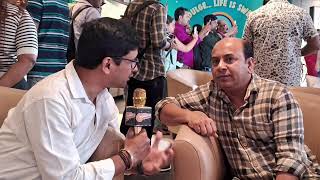 Actor Anirban Chakrabarti with Rj Animesh live from the Grand Poster launch of Chaalchitro [upl. by Eilema]