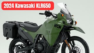 KAWASAKI KLR650  ADVENTURETOURING MOTORCYCLE WITH A 652CC SINGLECYLINDER ENGINE [upl. by Cirek]