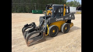 2016 John Deere 324E Wheeled Skid Loader 3802 Hours [upl. by Kele]