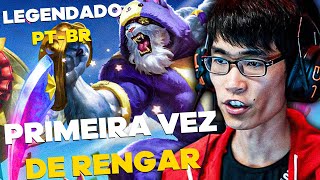 SHRIMP JOGA DE RENGAR PELA PRIMEIRA VEZ LEGENDADO PTBR  Shrimp stream [upl. by Bills]