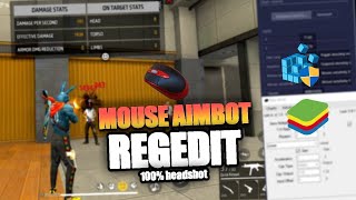 AIMLOCK REGEDIT FOR PC  Aimlock Regedits 🚀⚡💻 FreeFire  BLUESTACKSMSI 99 Headshot Rate 110 Safe [upl. by Partridge588]