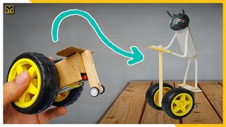 Homemade mini electric vehicle  Fun DIY project [upl. by Ueihtam]