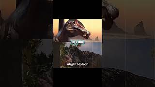 Spinosaurus VS Daspletosaurus shorts jurassicworld edit paleontology paleo [upl. by Dorahs540]