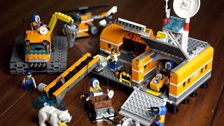 LEGO City 60036 Arctic Base Camp Unboxing  Build  Review [upl. by Oratnek78]